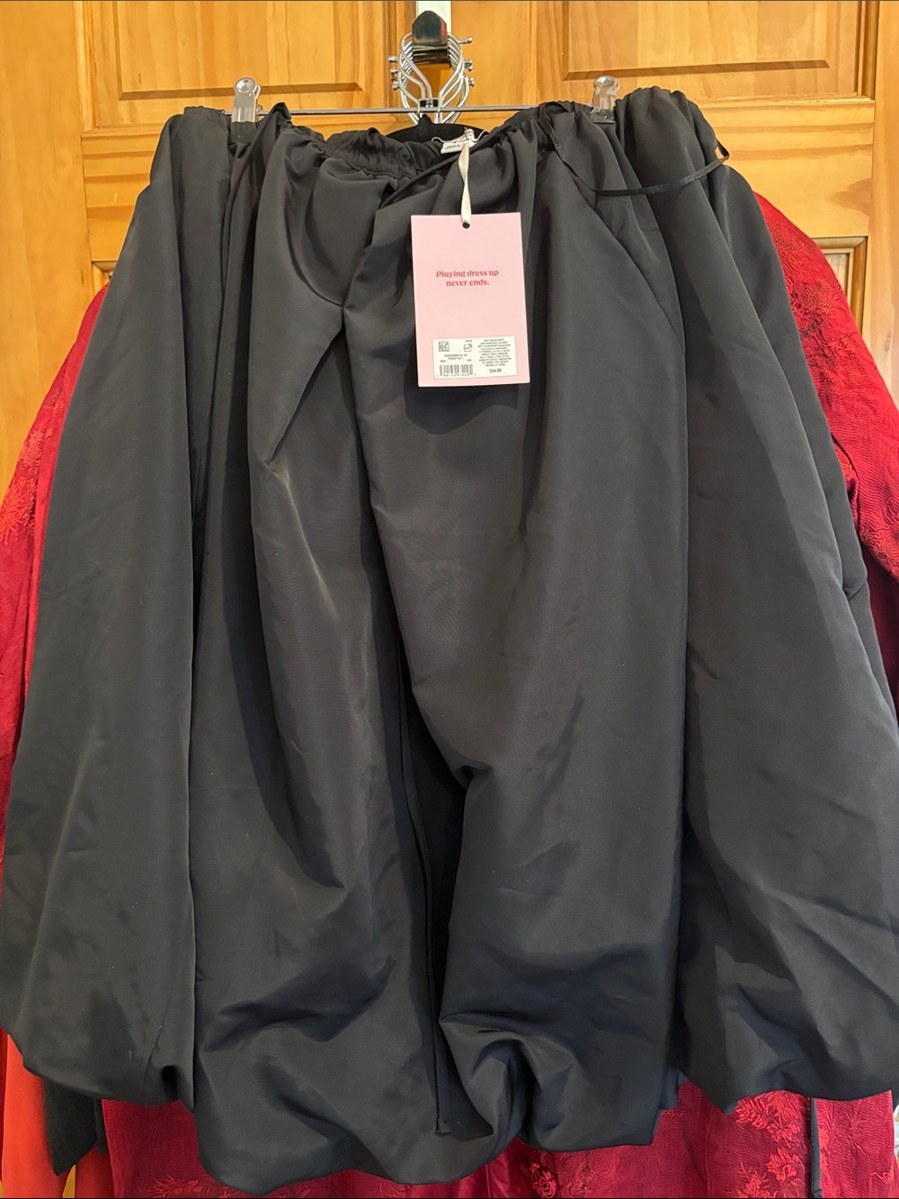 Old Navy Black Full Midi Skirt Dress